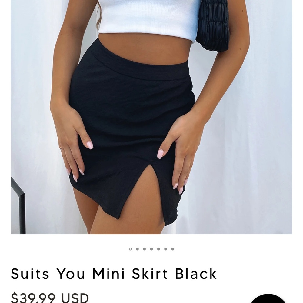 White fox - suits you mini skirt BRAND NEW